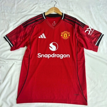 Áo bóng đá retro MU 25/26 MÀU ĐỎ vải Cotton Polyester