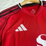 Áo bóng đá retro MU 25/26 MÀU ĐỎ vải Cotton Polyester